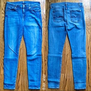 7 For All Mankind Women’s Skinny Jeans Size 29